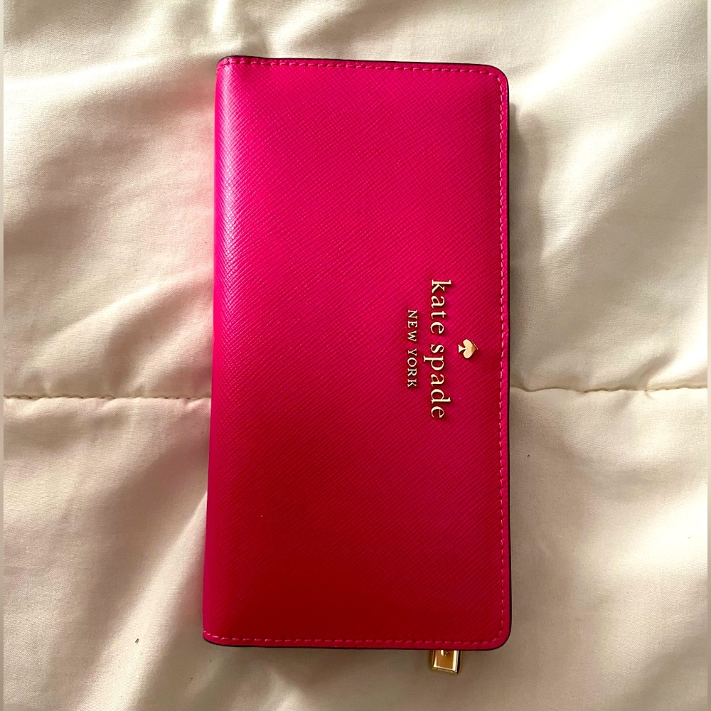 Almost Brand New Kate Spate Bifold Wallet, Never Used Before